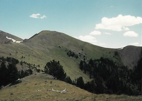 15 ridge trail to cottonwood peak 1988